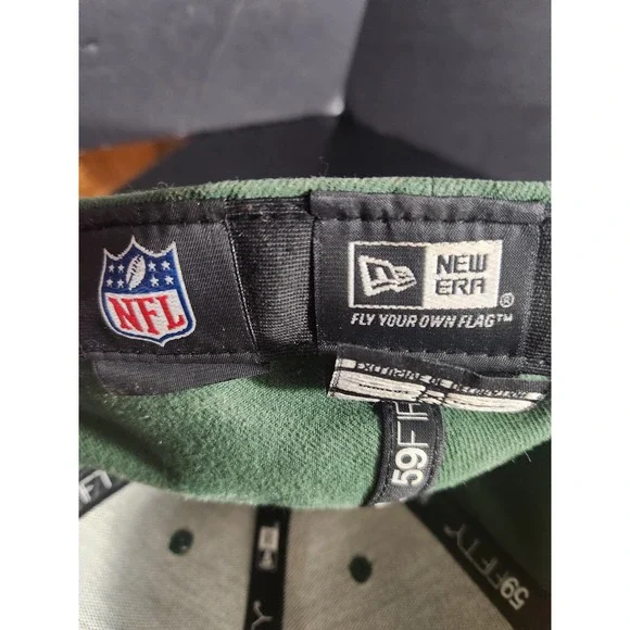 New Era Green Bay Packers NFL 59FIFTY Fitted Hat Size 8 - Picture 7 of 7